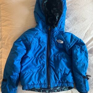 The North Face Blue Jacket 12-18 month Reversible